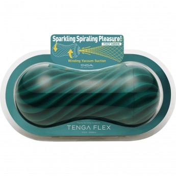 Мастурбатор TENGA FLEX FIZZY GREEN