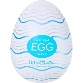 Мастурбатор-яйцо TENGA EGG WAVY