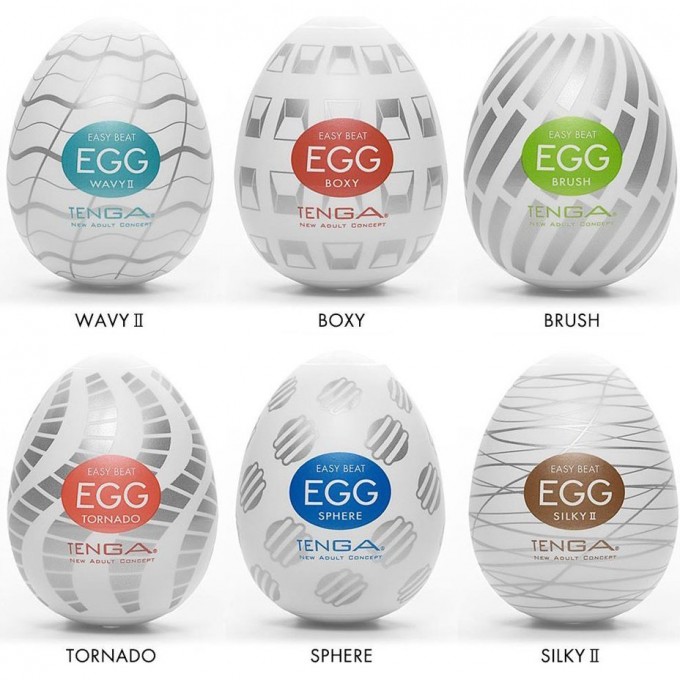 Набор стимуляторов TENGA EGG - III EGG-VP003